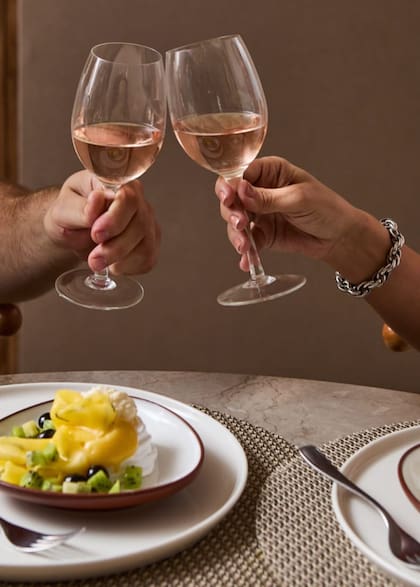 Brindis en casa