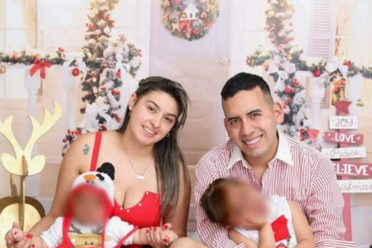 Brisa Leguizamón y Esteban Rocha en una de las fotos que subieron a sus redes sociales