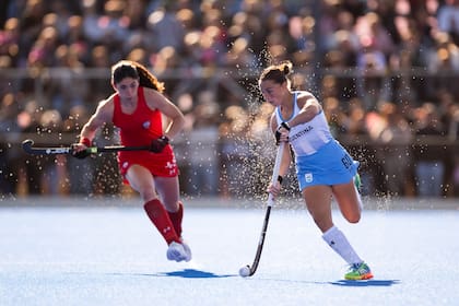 Brissa Brugesser mostró toda su velocidad y calidad en la final ante Chile