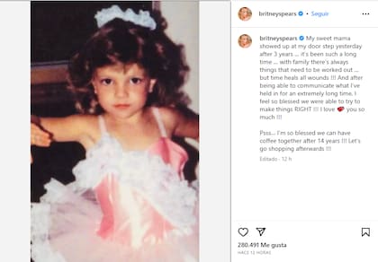 Britney Spears emocionó a sus fanáticos con su publicación