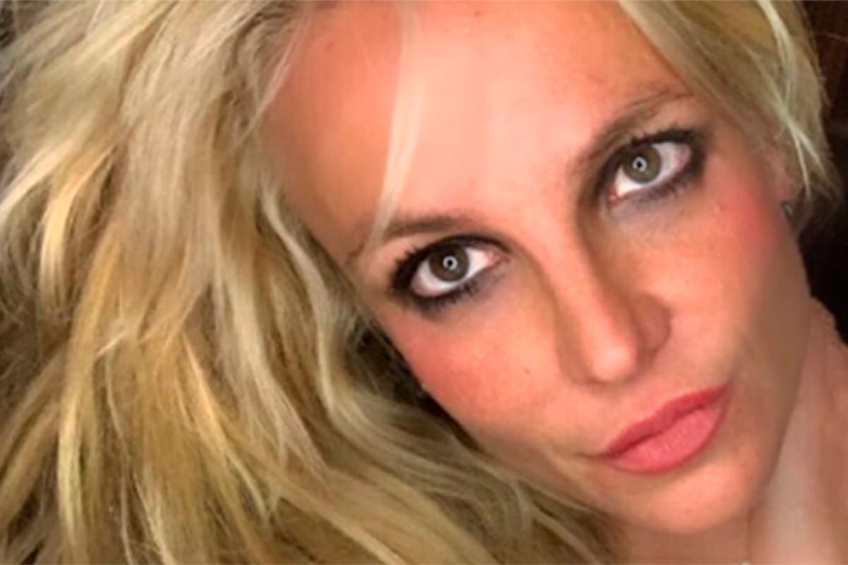 Britney Spears jugó a ser modelo por un rato