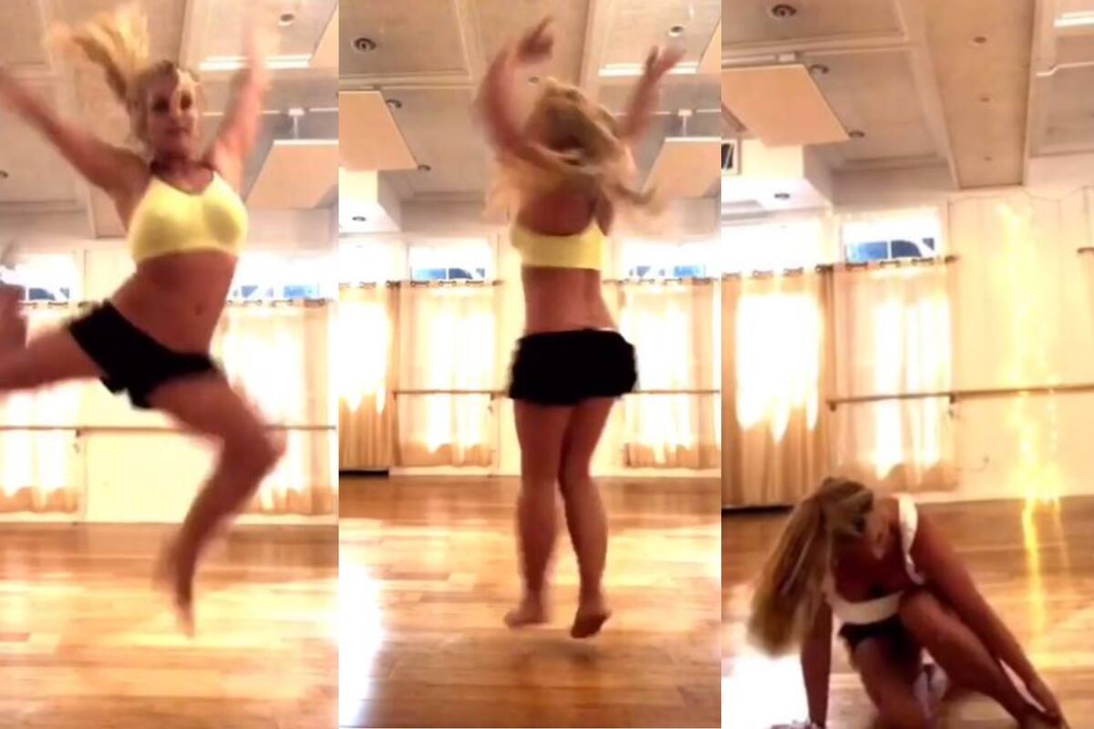 Britney Spears se quebró el metatarso del pie izquierdo y publicó un video del momento exacto del accidente casero