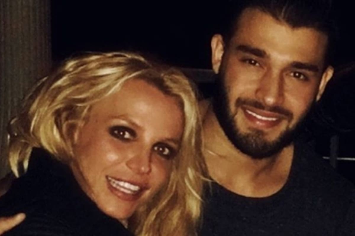 Britney Spears y su novio, el modelo y entrenador físico Sam Asghari