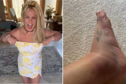 Britney Spears y un día a pura tensión: un pie lastimado, versiones sobre violencia de género, acusaciones hacia su madre y mensajes que alarmaron a sus fans