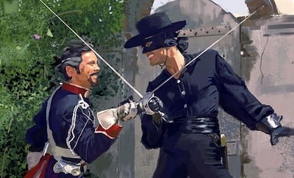 Britt estuvo presente en los primeros 13 capítulos de El Zorro