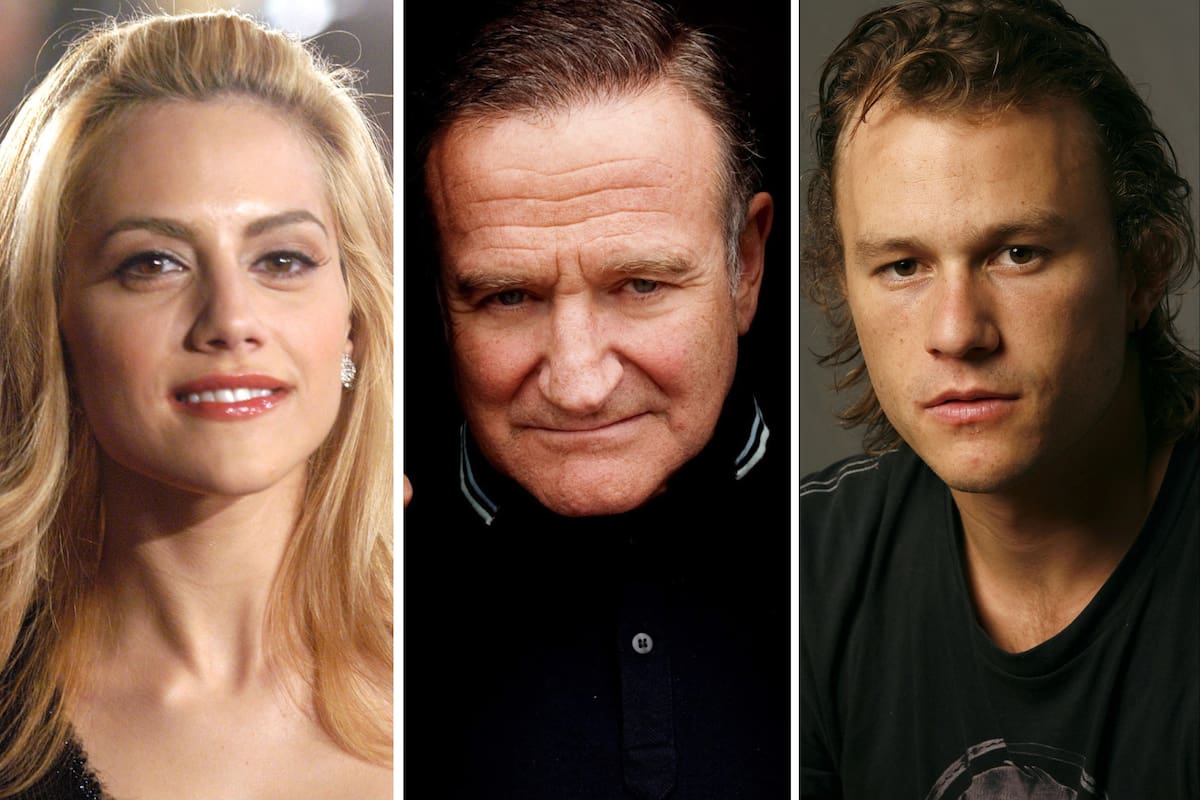 Brittany Murphy, Robin Williams y Heath Ledger