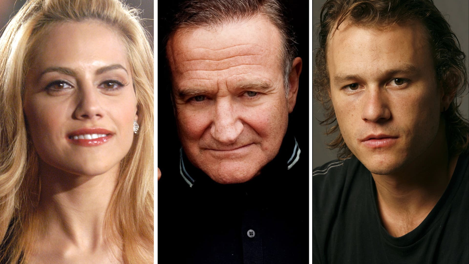 Brittany Murphy, Robin Williams y Heath Ledger