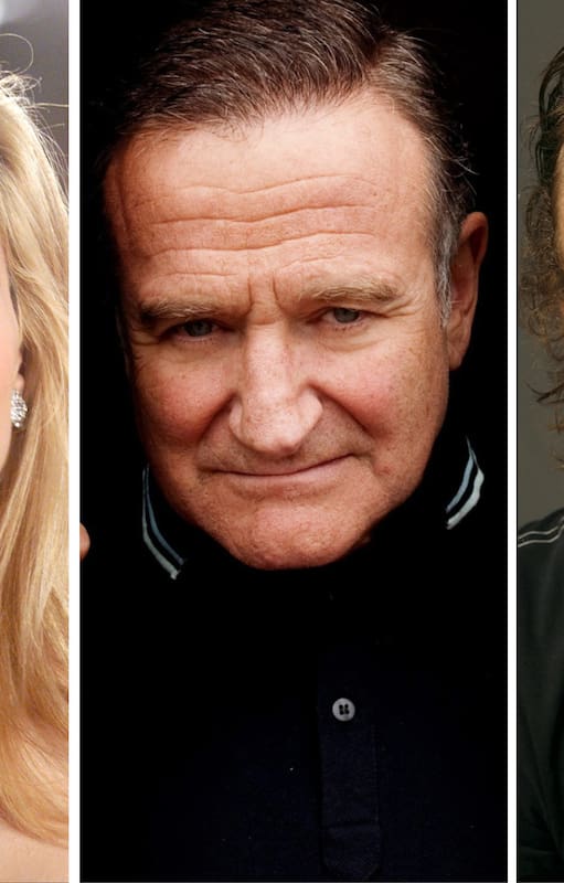 Brittany Murphy, Robin Williams y Heath Ledger