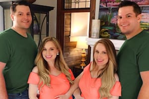 Brittany y Briana Deane se casaron con Josh y Jeremy Salyers y buscaron ser padres al mismo tiempo