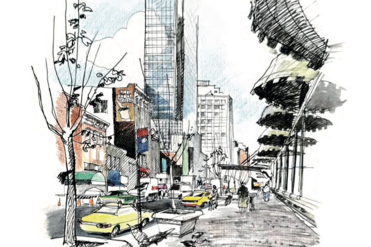 Broadway y 33rd St., Nueva York, Estados Unidos, 1995