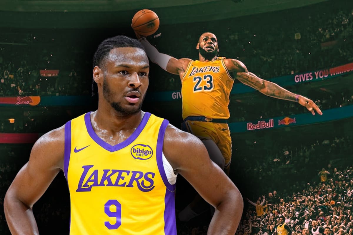 Bronny James, hijo de la leyenda LeBron James, está listo para su esperado debut oficial en la NBA con los Lakers de Los Ángeles