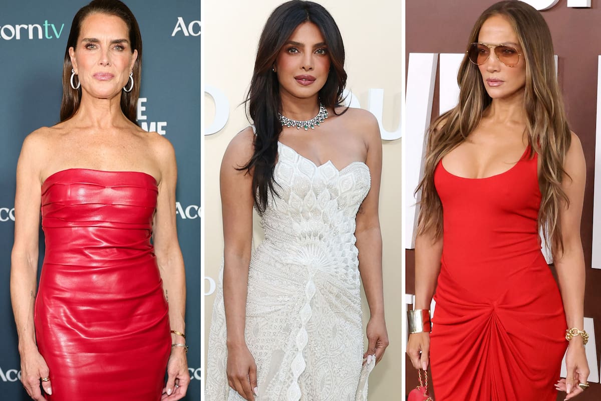 Brooke Shields, Priyanka Chopra y Jennifer Lopez