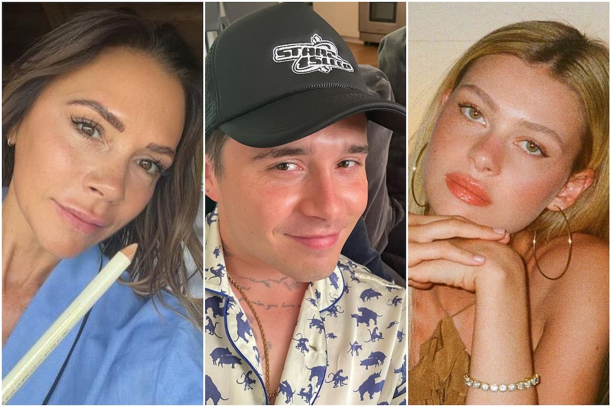Brooklyn Beckham se hizo un tatuaje en medio de los rumores de enemistad entre su mamá y su esposa