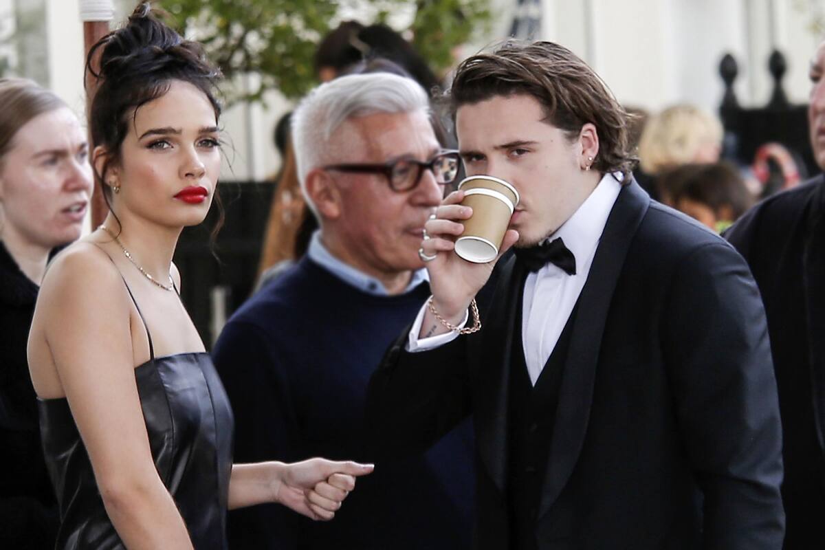 Brooklyn Beckham y Hana Cross protagonizaron una pelea en un restaurante de la rivera francesa