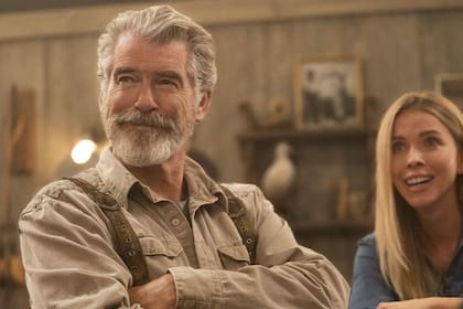 Brosnan en Eurovisión: la historia de Fire Saga