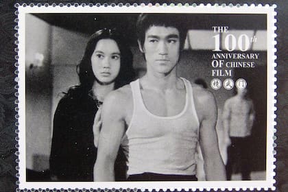 Estampilla de Bruce Lee
