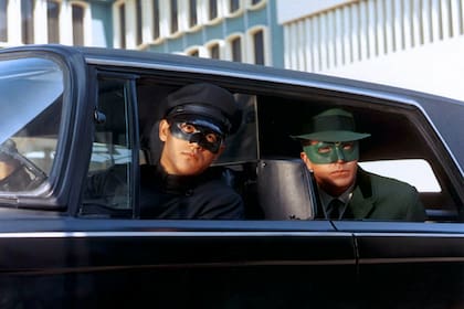 Bruce Lee y Van Williams en El avispón verde