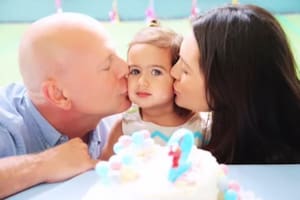 Bruce Willis y Emma Heming se casaron en 2009 y tuvieron a su primera hija juntos en 2012