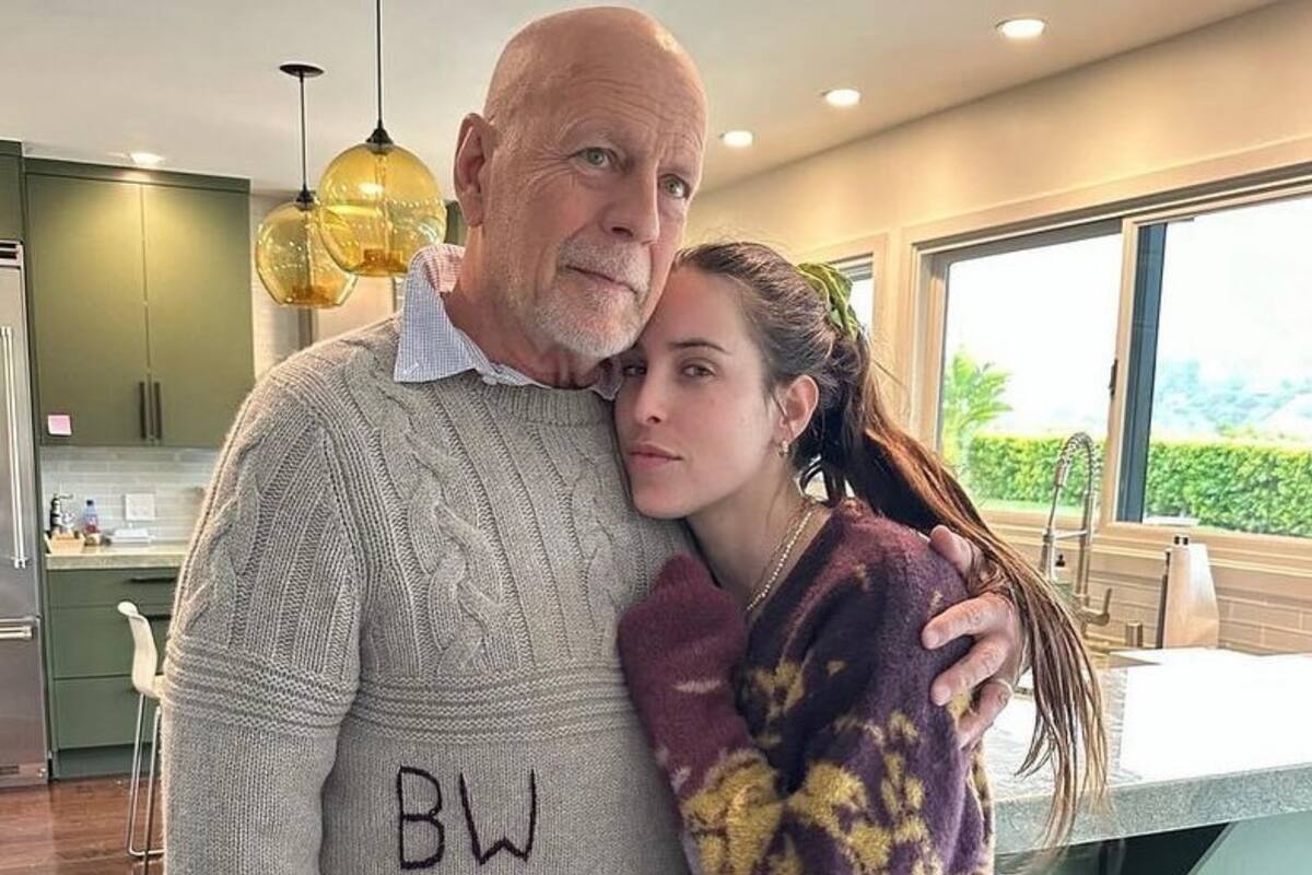 Bruce Willis y Scout celebraron Acción de Gracias juntos