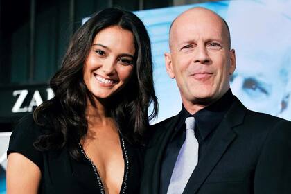 Bruce Willis y su esposa cumplieron 15 años de casados