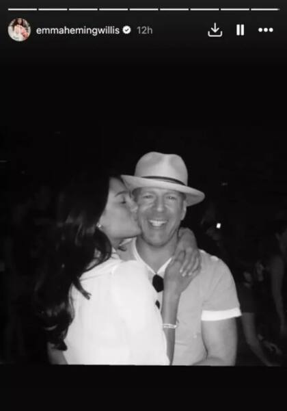 Bruce Willis y su pareja, Emma Heming