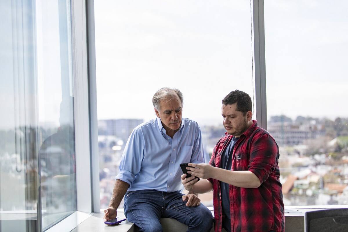 Bruchou junto a Pablo Sanchez, CTO de Brubank