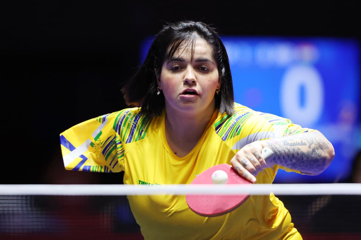 Bruna Alexandre hizo historia en el Campeonato Mundial de Tenis de Mesa por Equipos que se disputa en Busan2024
