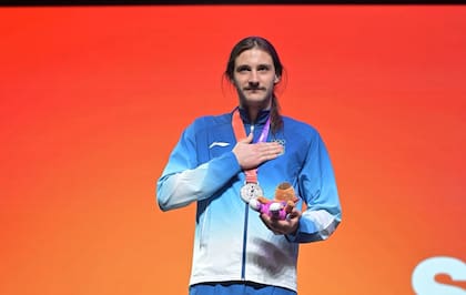 Bruno Coleff fue medalla de plata en Assetto Corsa, un simulador de carreras de autos