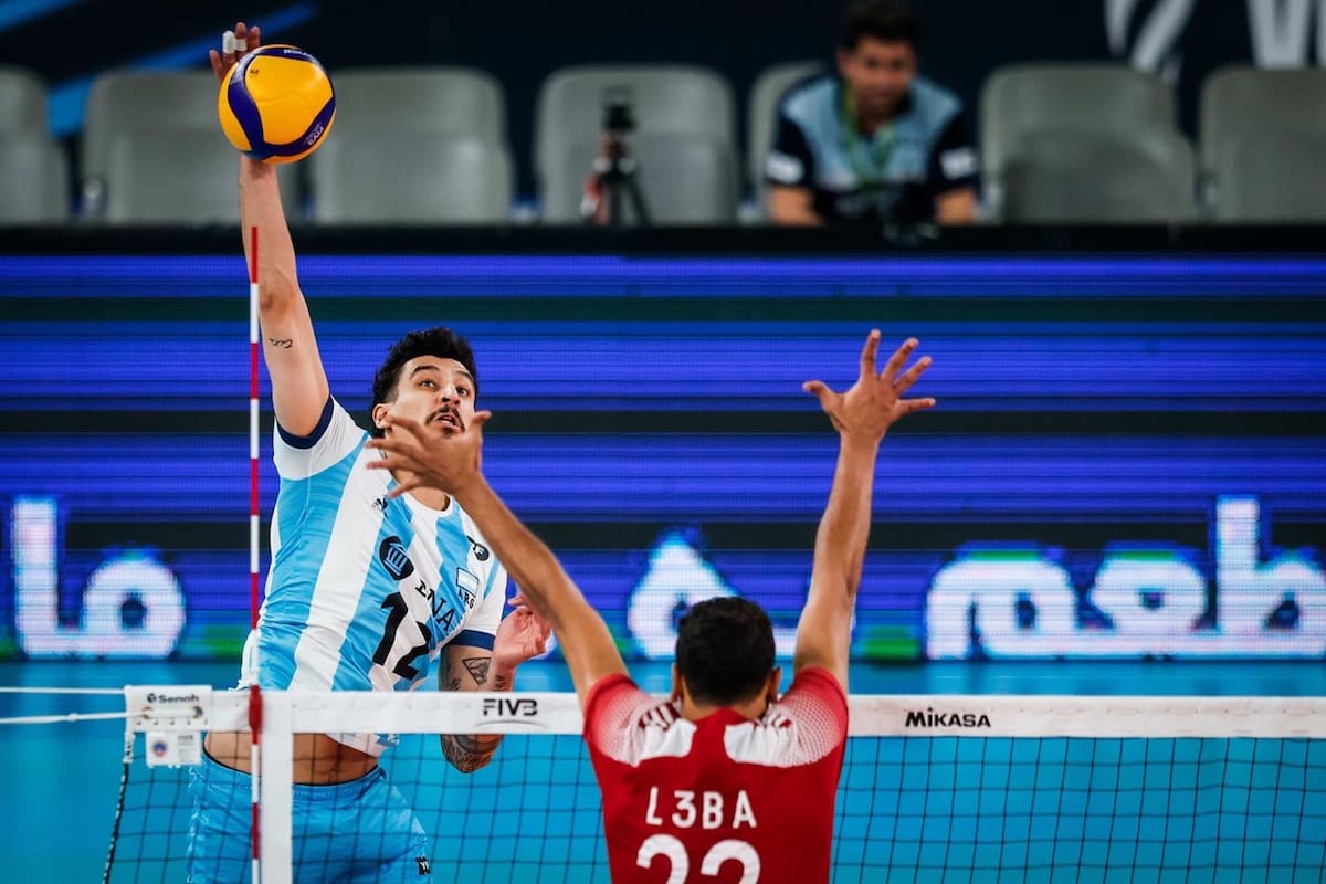 Bruno Lima fue el máximo anotador en el partido con Egipto, con 23 puntos, en un encuentro que se definió por 3 a 2