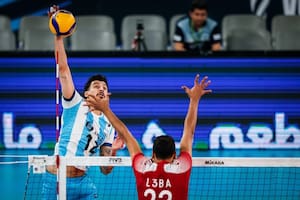 Bruno Lima fue el máximo anotador en el partido con Egipto, con 23 puntos, en un encuentro que se definió por 3 a 2