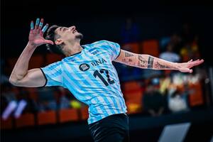 Bruno Lima, una de las grandes figuras de la selección argentina, fue uno de los puntos altos en el triunfo ante Bélgica