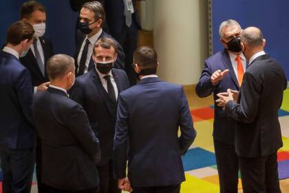 El presidente francés Emanuel Macron