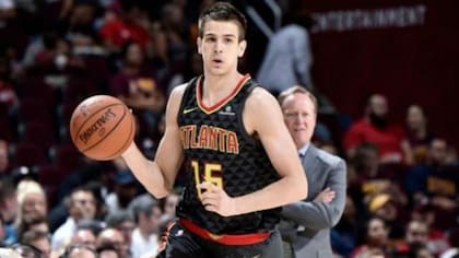 Brussino jugó dos minutos en la derrota de los Hawks