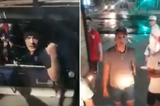 Jóvenes discutieron con un colectivero, le cruzaron la camioneta y lo atacaron entre todos