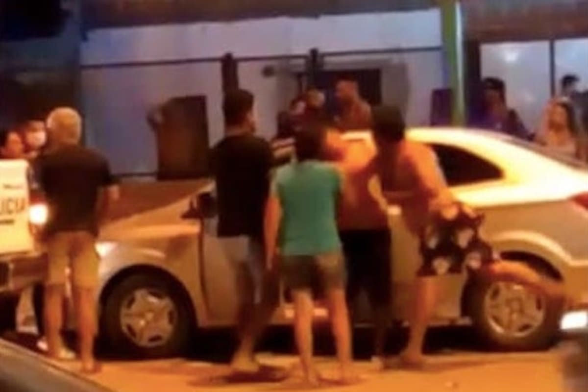 Brutal golpiza en Ensenada por el uso del barbijo