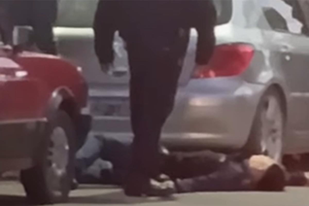 Brutal pelea en la costanera de Viedma