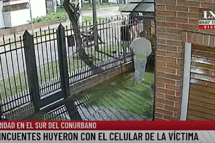 Brutal robo en Lomas de Zamora