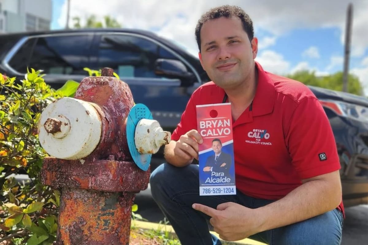 Bryan Calvo se convierte en el alcalde más joven de Hialeah tras la victoria electoral en Florida
