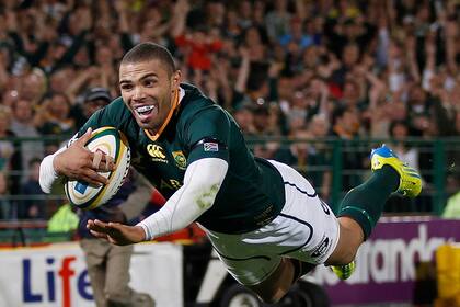 Bryan Habana, una de las figuras del Sudáfrica campeón de Francia 2007, es uno de los trymen de la historia de la Copa del Mundo; con 15, está a la par del recordado neozelandés Jonah Lomu.