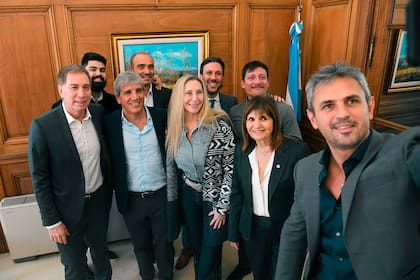 La Mesa Política, encabezada por Karina Milei, se reunió antes del encuentro de los libertarios con los dirigentes de Pro