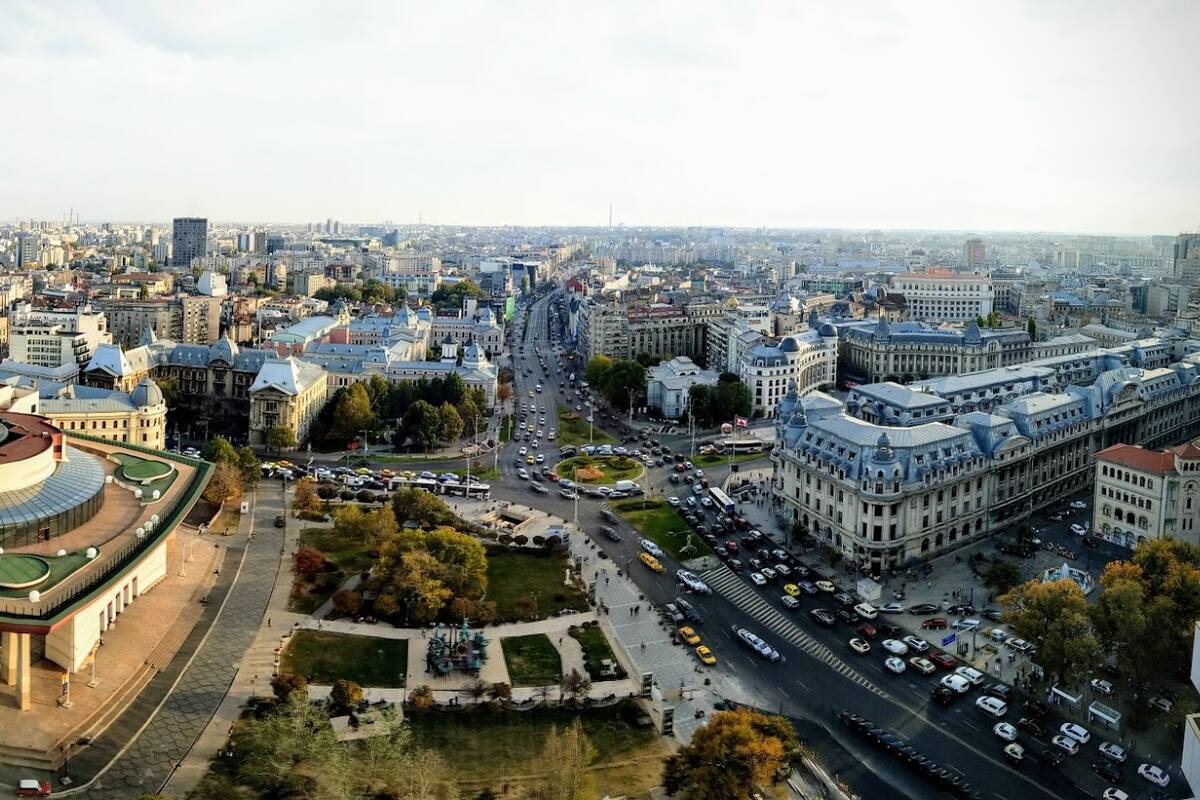 Bucarest, la capital de Rumania