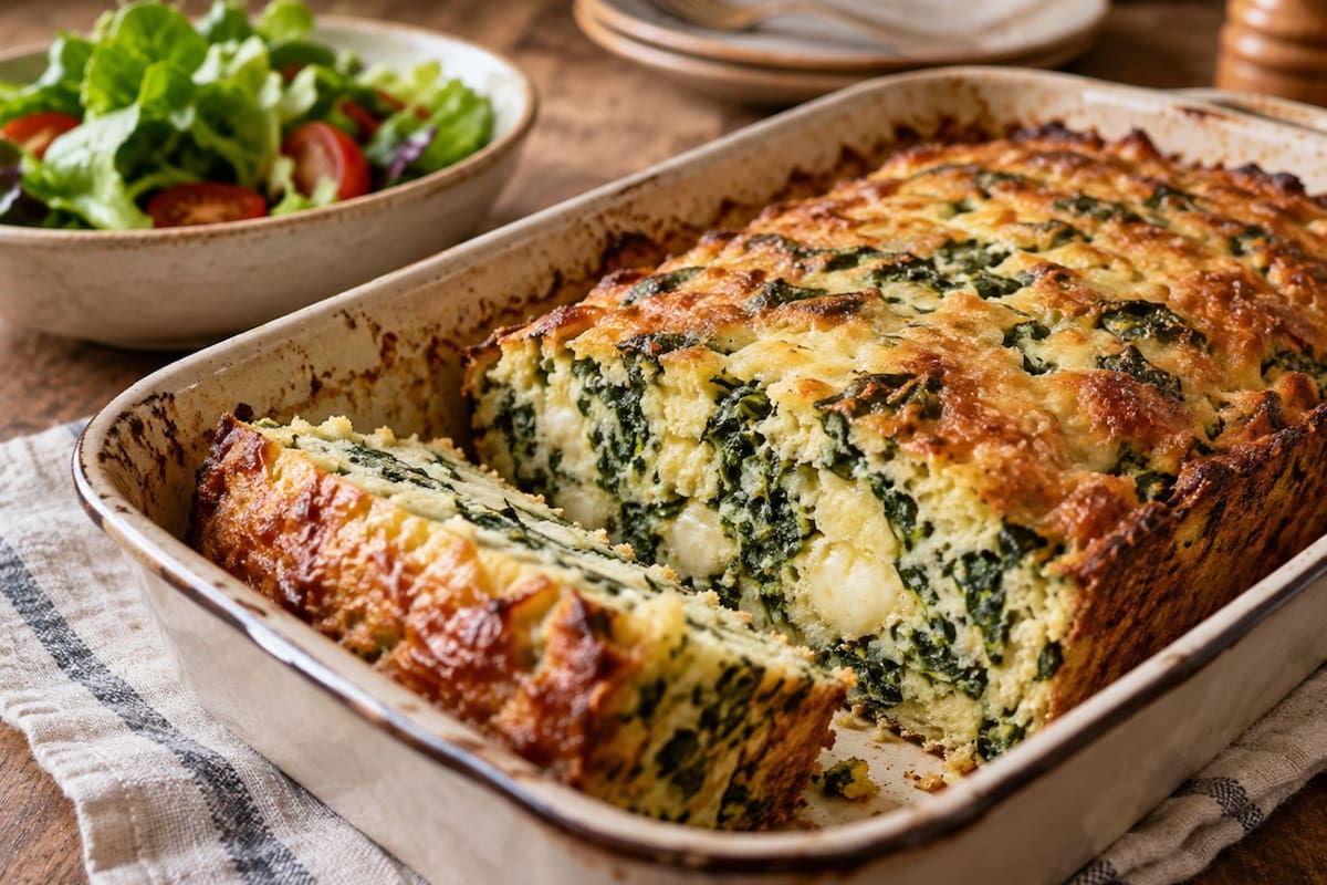 Budín de acelga al horno: el paso a paso para preparar una comida saludable con pocos ingredientes (Foto: imagen ilustrativa con IA)