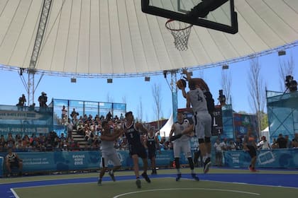 Buen estreno del basquet 3x3