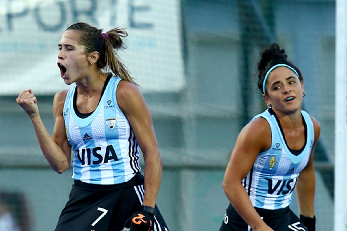 Buen triunfo de las Leonas ante Bélgica