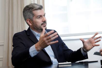 Buenos Aires 10/8/18 . Entrevista con el Jefe de Gabinete Marcos Peña