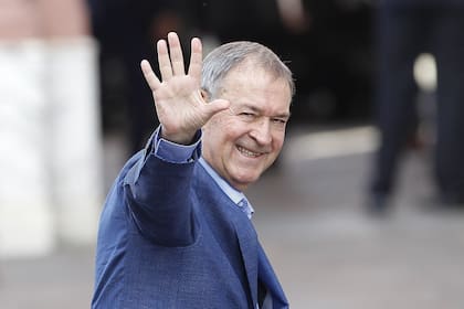 Buenos Aires 11/09/2018. Mauricio Macri se reune con los Gobernadores en la Casa Rosada, salon Eva Peron.
Ingresa Juan Schiaretti gob. de Cordoba
Rodrigo Nespolo/ La Naci