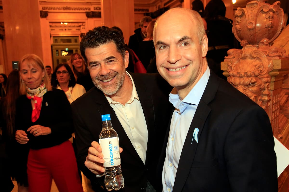 Buenos Aires 31/12/2000. Gala Solidaria en el Teatro Colon a beneficio del Hospital Gutierrez