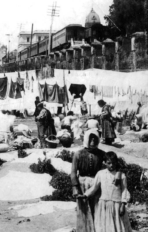 Buenos Aires en 1880, la época en que el autor empezó a imaginar la ciudad en 2080