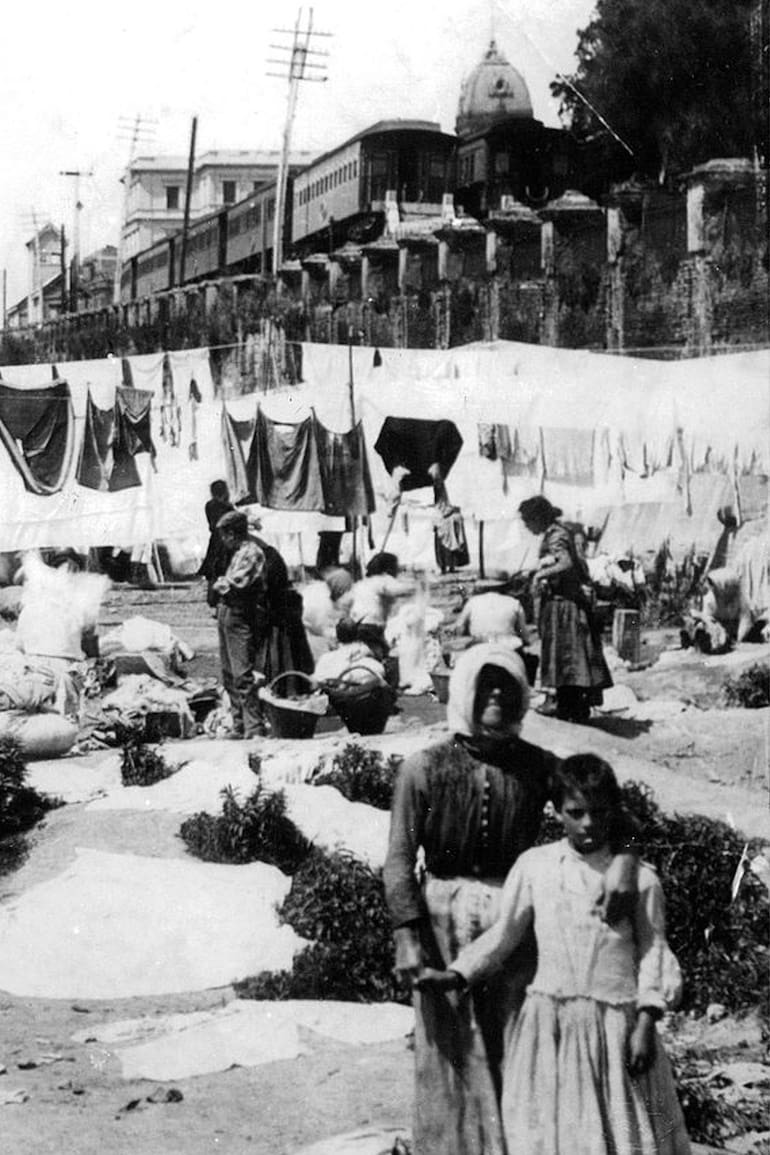 Buenos Aires en 1880, la época en que el autor empezó a imaginar la ciudad en 2080
