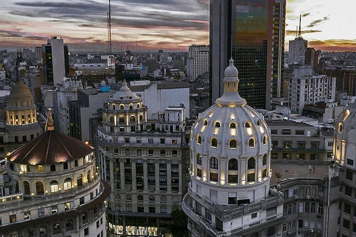 Buenos Aires se caracteriza por su arquitectura diversa (Foto: @buenosairesdesdelasalturas)